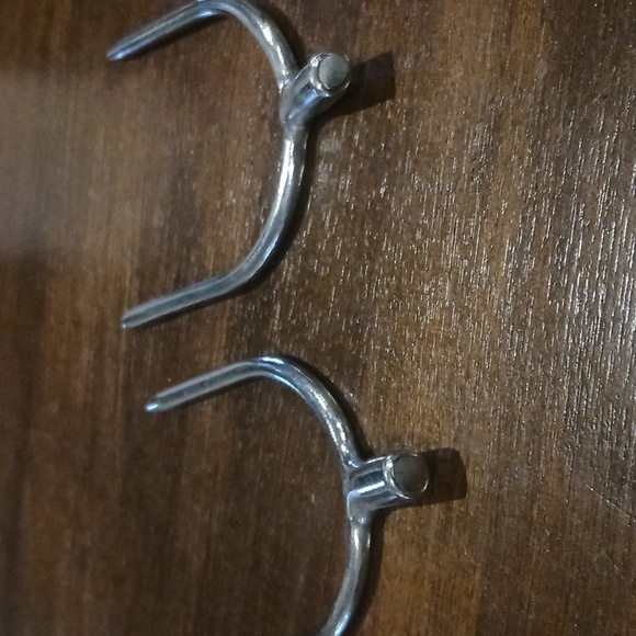 English Spurs Slip-on Blunt Silvertone - Picture 3 of 5